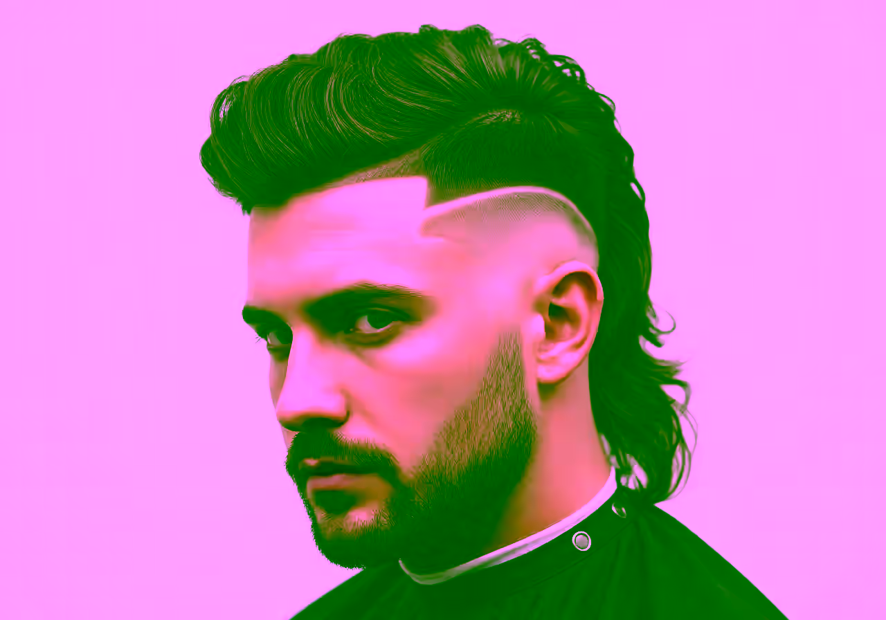 Disconnected Modern Mullet — modern mullet for men in 2026