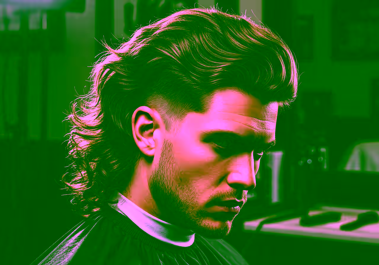 Long Modern Mullet — modern mullet for men in 2026