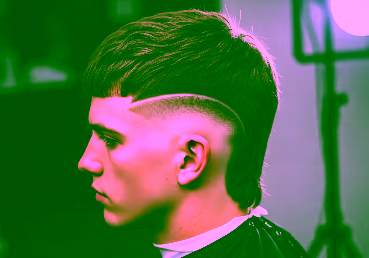 Mullet Crew Cut — modern mullet for men in 2026