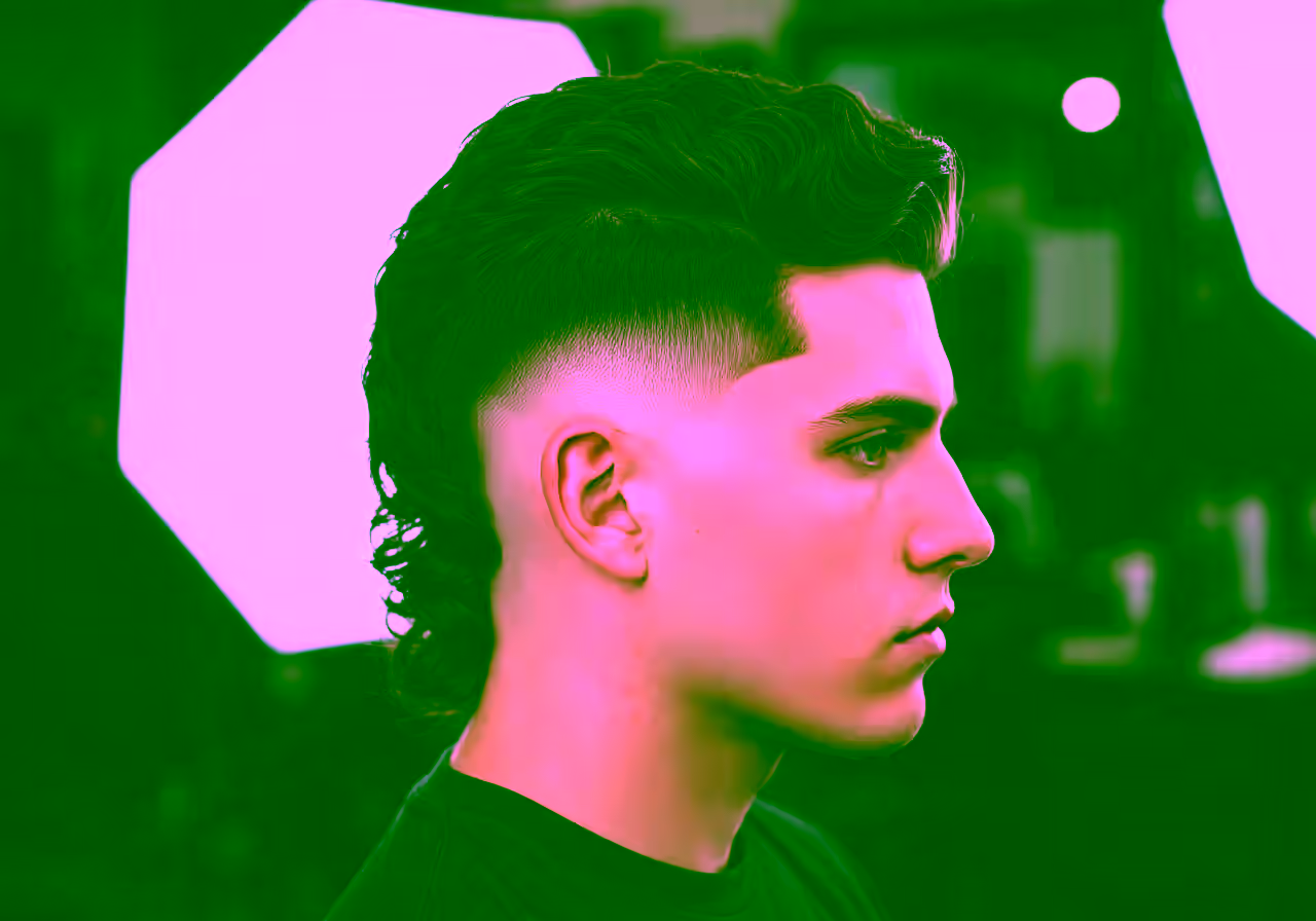 Mullet Drop Fade — modern mullet for men in 2026