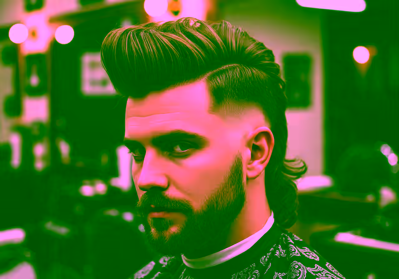 Mullet Quiff — modern mullet for men in 2026
