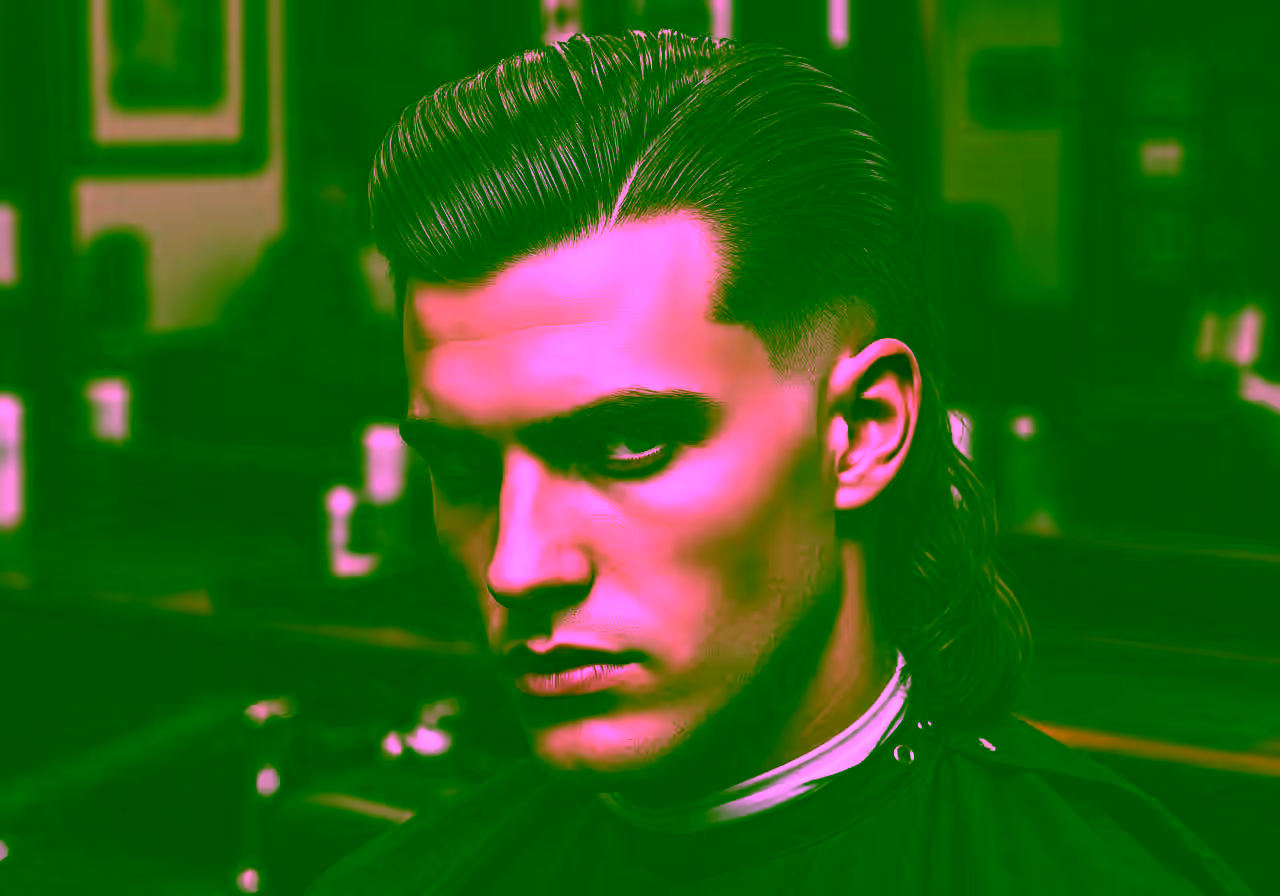 Mullet Slick Back — modern mullet for men in 2026