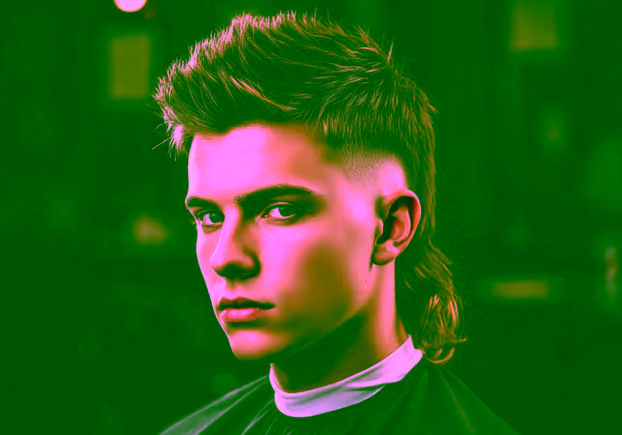 Mullet Spiky — modern mullet for men in 2026