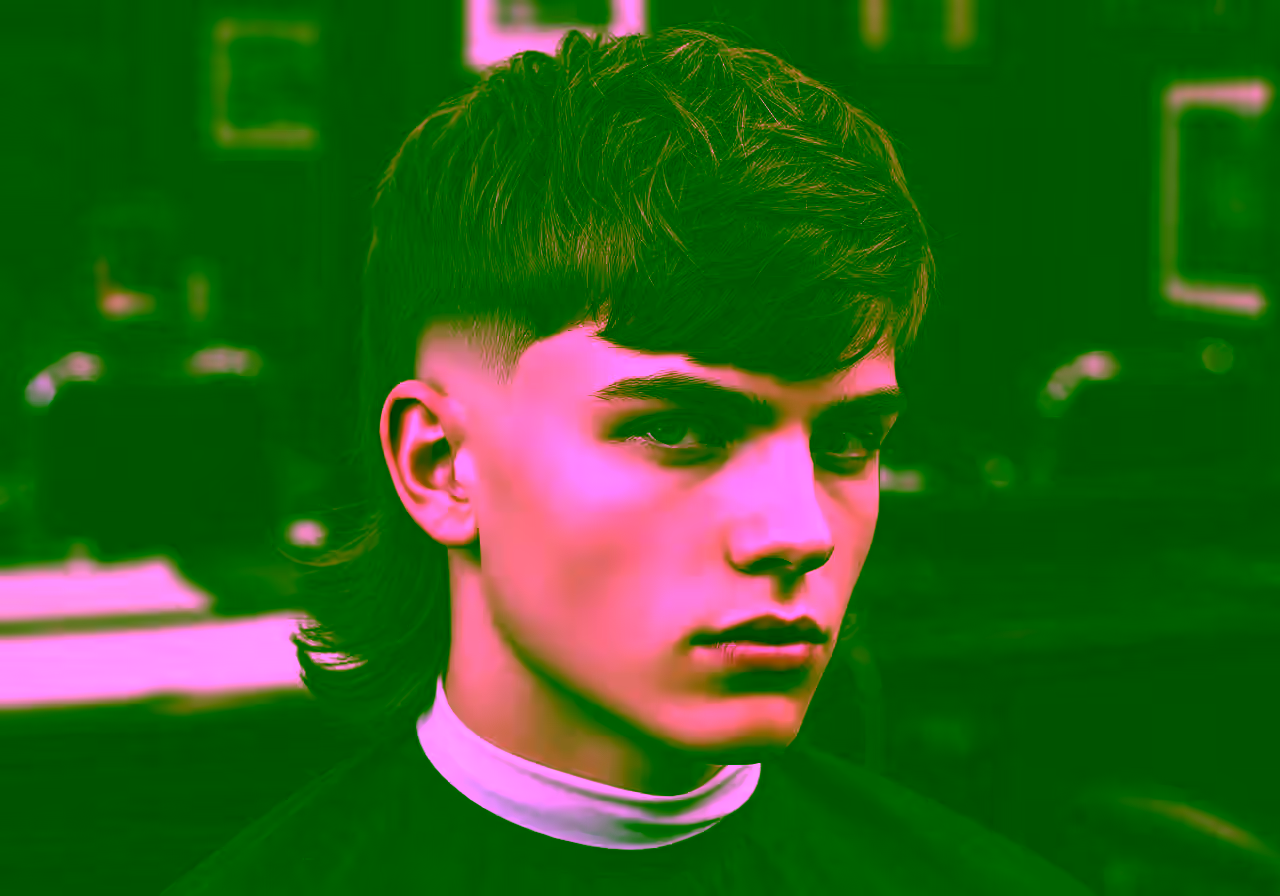 Textured Fringe Modern Mullet — modern mullet for men in 2026