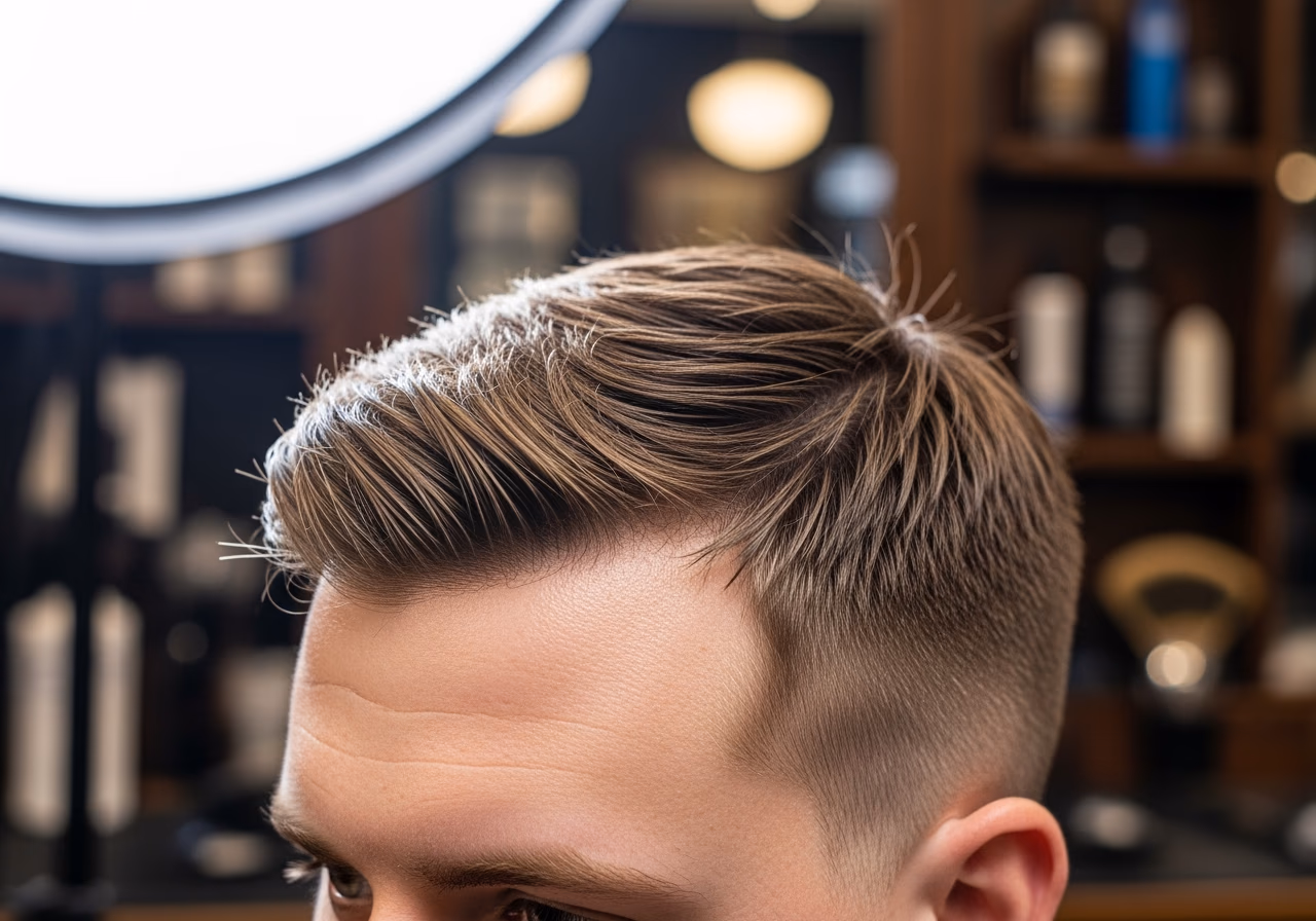 Fluffy Root Lift Crop — for men with oily scalp in 2026