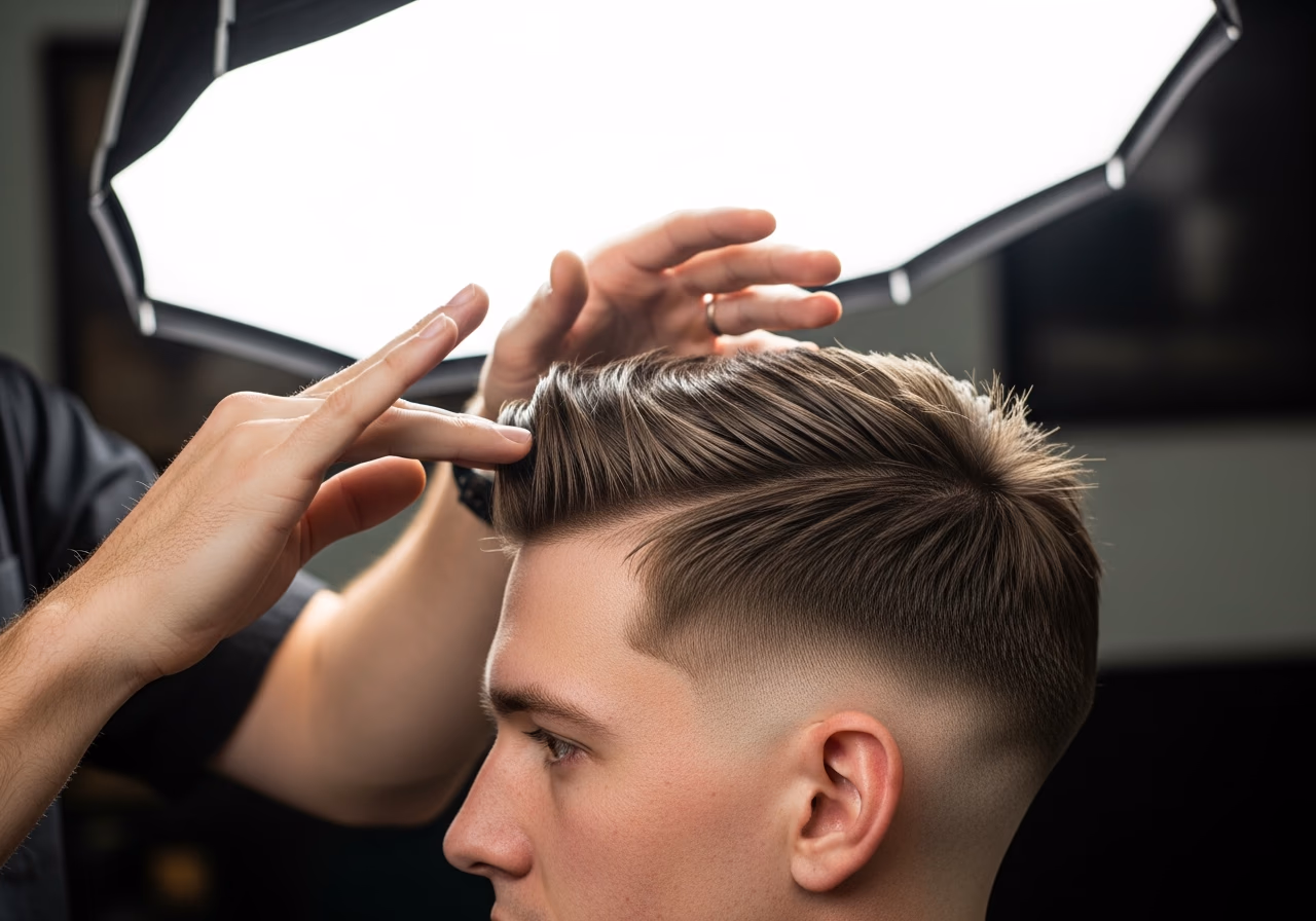 Heavy Grip Forward Sweep — for men with oily scalp in 2026