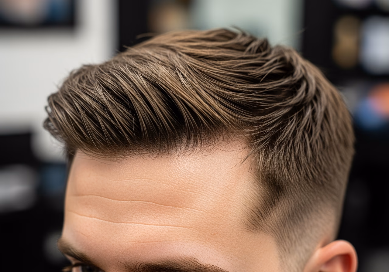 Messy Root Lift Crop — for men with oily scalp in 2026