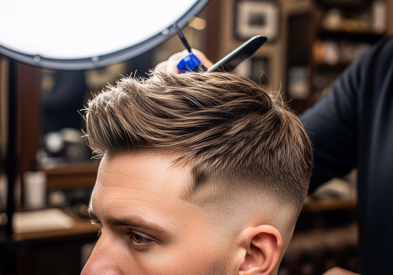 Messy Textured Crop Oily — for men with oily scalp in 2026