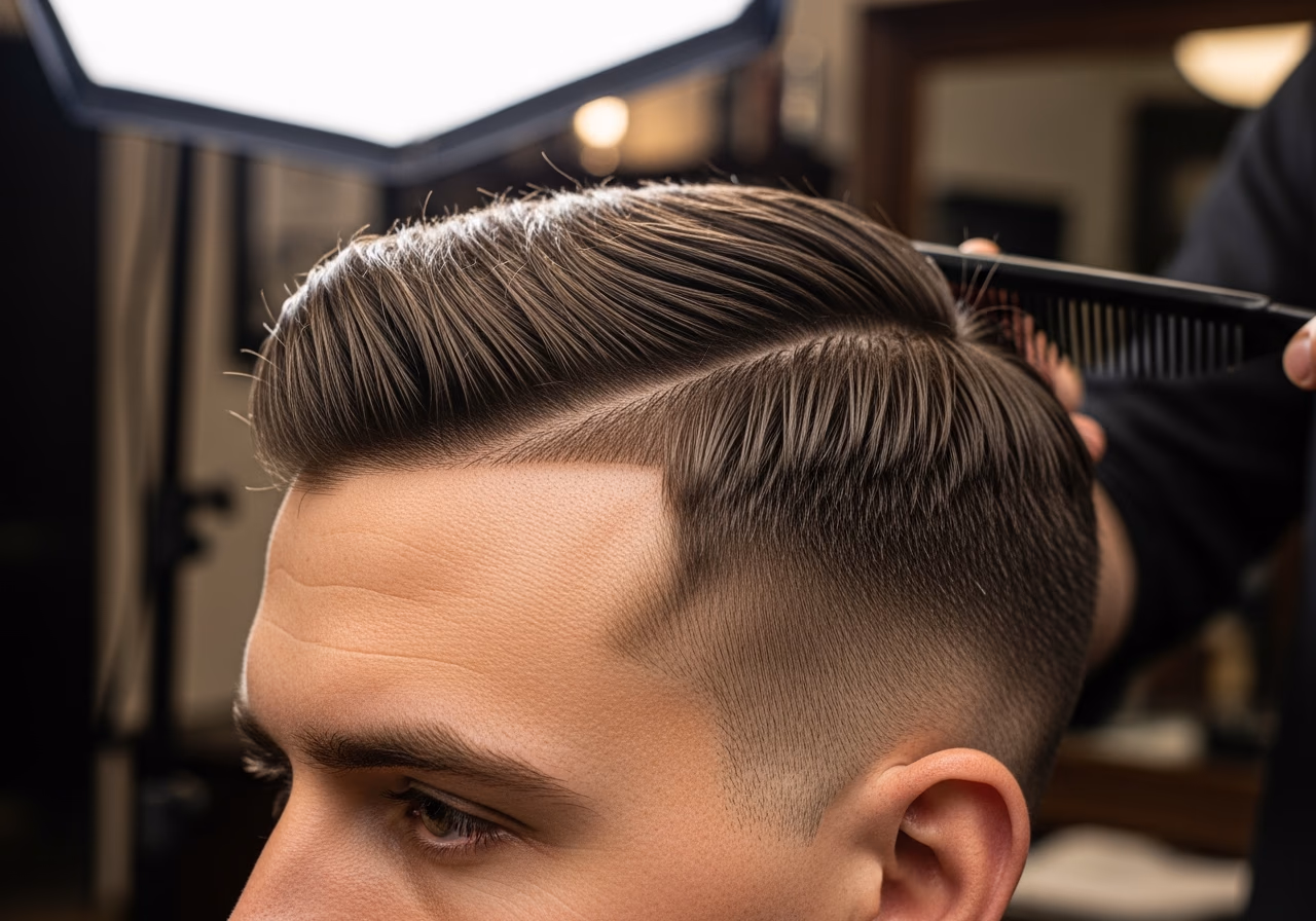 Polished Side Part Lift — for men with oily scalp in 2026