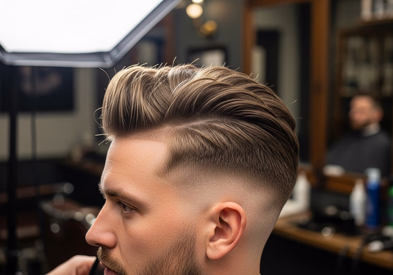 Polished Textured Fringe Hold — for men with oily scalp in 2026