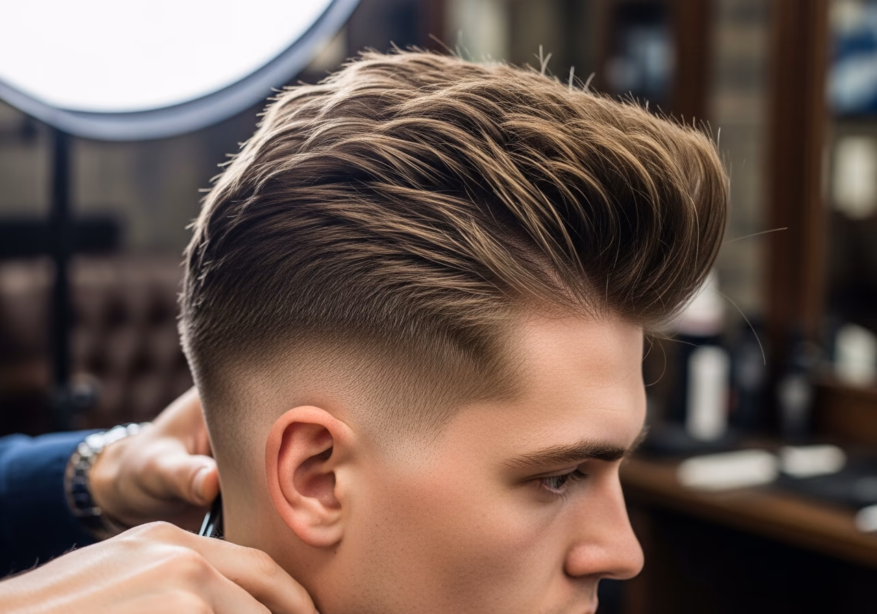 Root Lift Textured Quiff — for men with oily scalp in 2026