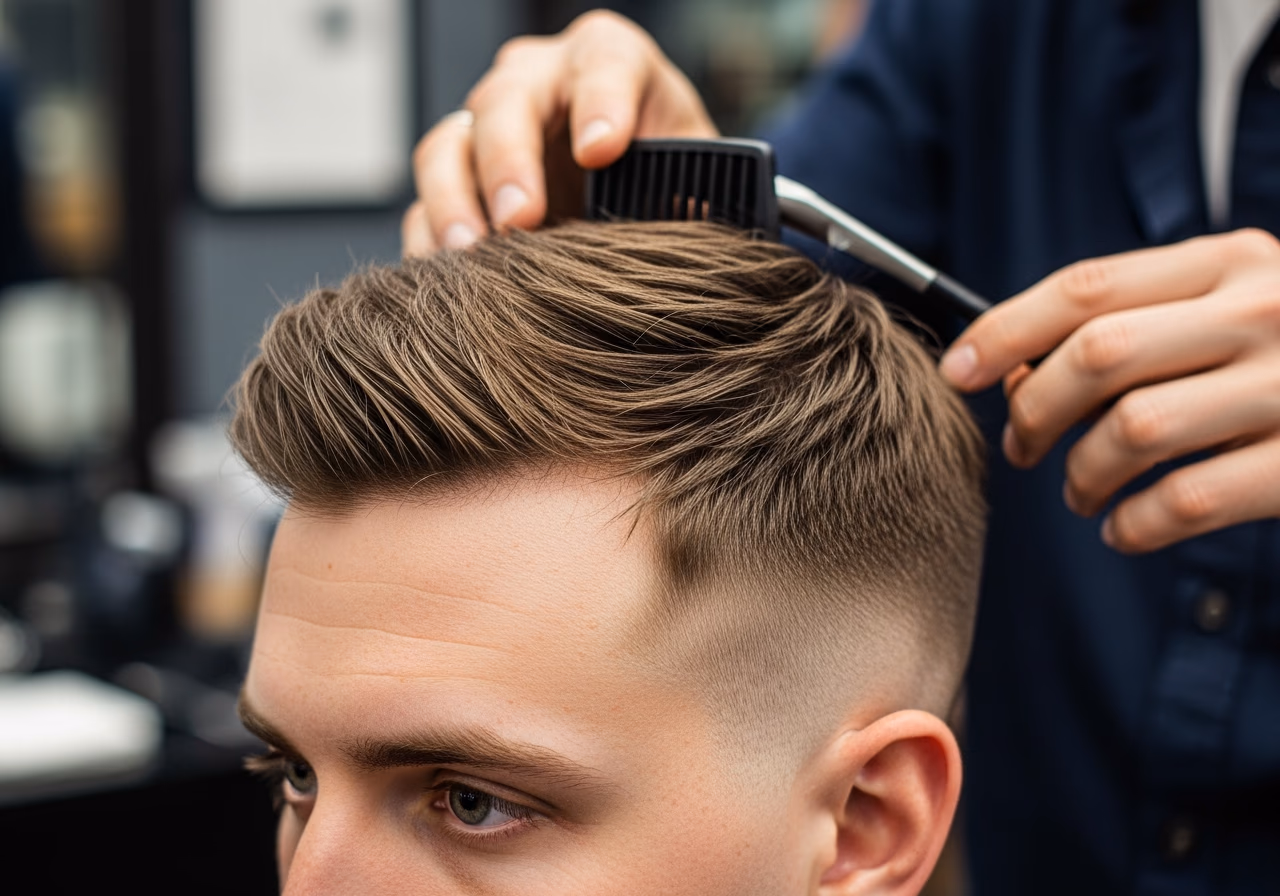 Short Textured Recovery Lift V2 — for men with oily scalp in 2026