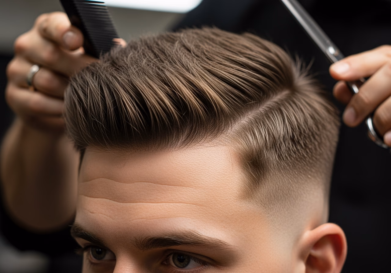 Short Textured Recovery Lift — for men with oily scalp in 2026