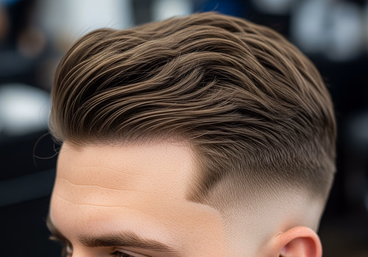 Textured Drop Fade Lift — for men with oily scalp in 2026