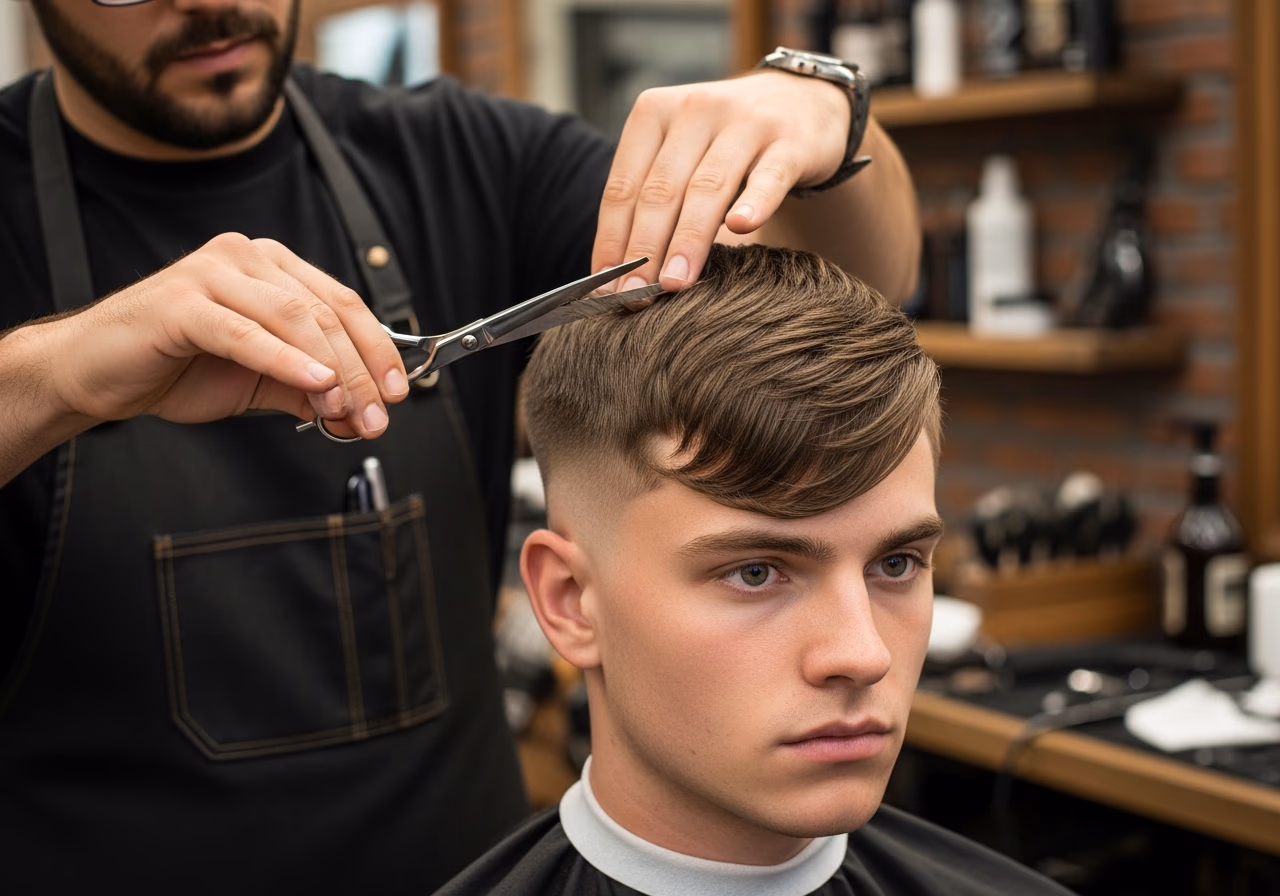 Comma Hair Oval — for men with oval face shapes in 2026