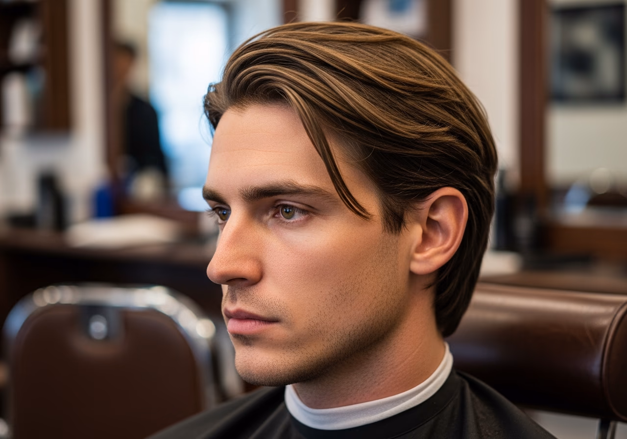 Versatile Layered Cut Oval — for men with oval face shapes in 2026