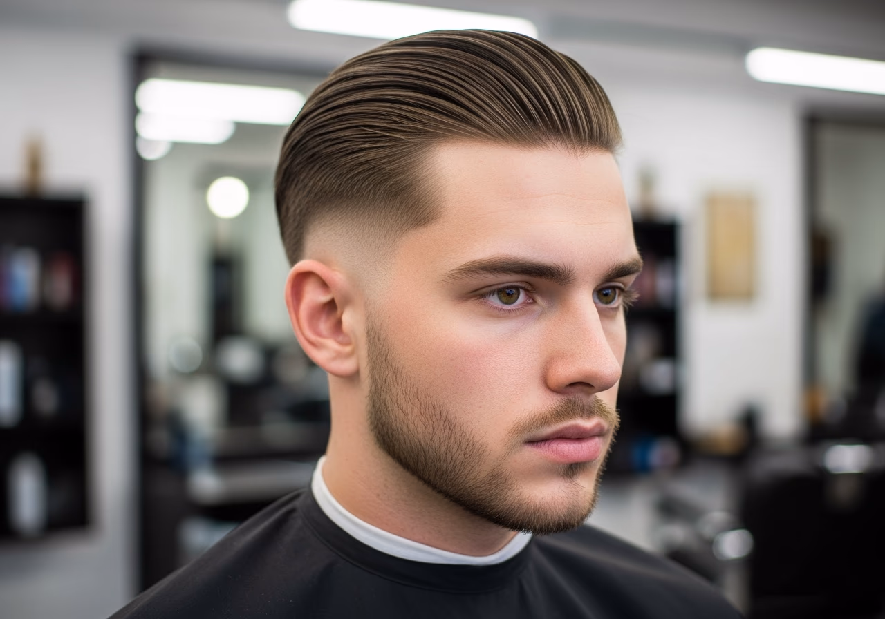 Drop Undercut Slick Back — slick back undercut for men in 2026
