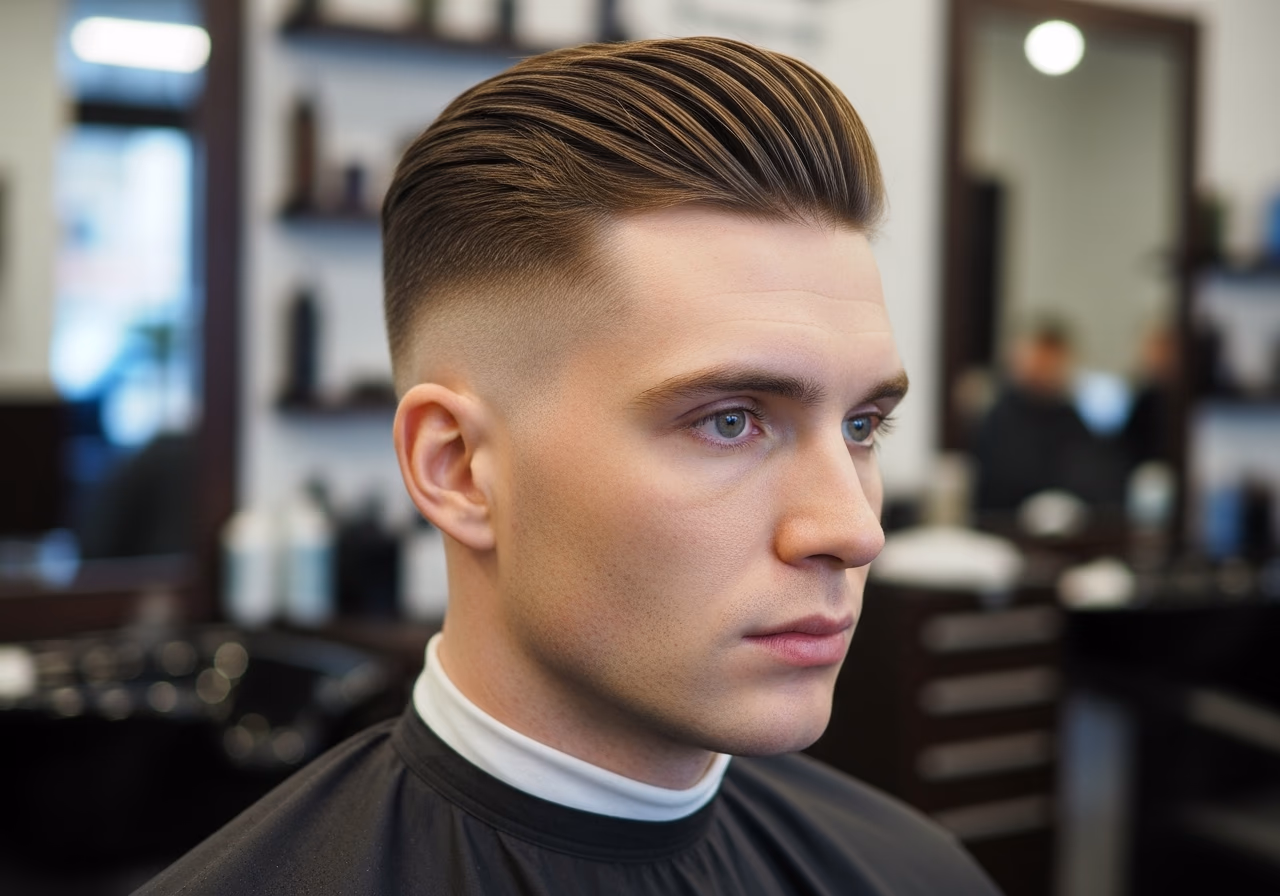 Gangster Slick Back Undercut — slick back undercut for men in 2026