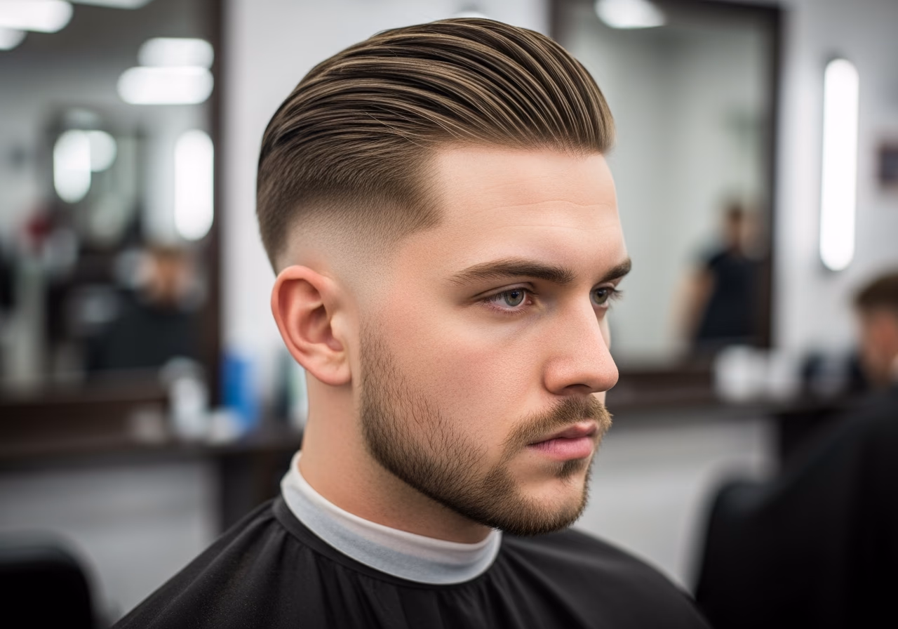 Matte Slick Back Undercut — slick back undercut for men in 2026