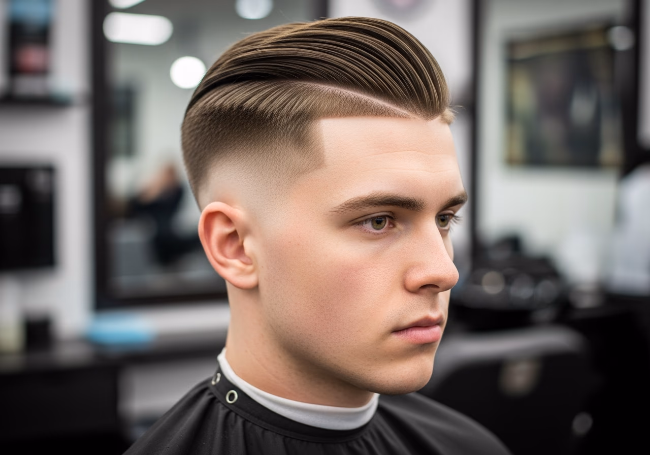 Slick Back Undercut with Hard Part — slick back undercut for men in 2026