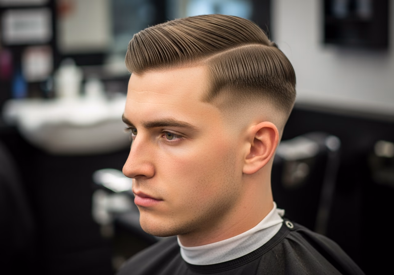 Straight Slick Back Undercut — slick back undercut for men in 2026
