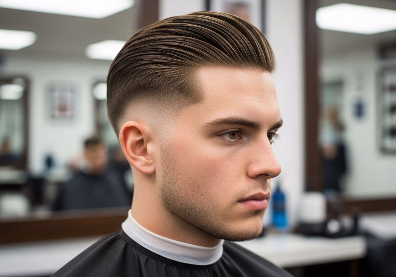Tapered Undercut Slick Back — slick back undercut for men in 2026