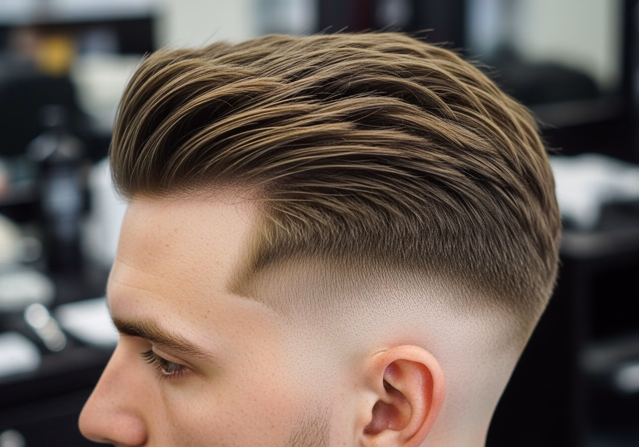 Modern Textured Crew Hold — for men with straight hair in 2026