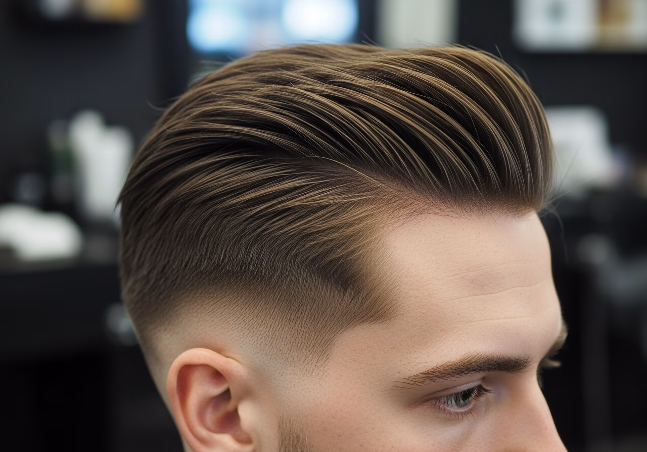 Polished Side Part Texture — for men with straight hair in 2026