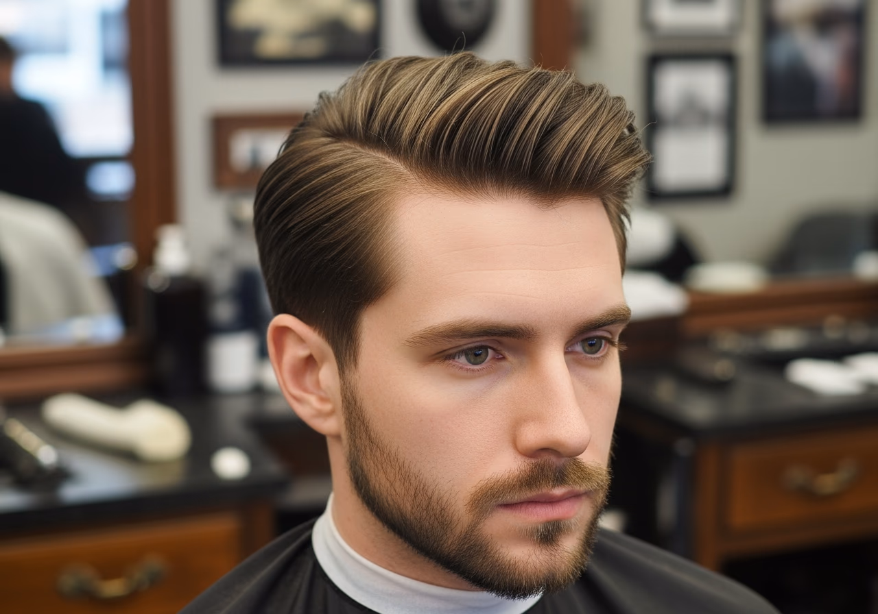 Wide Temple Grip Layers — for men with straight hair in 2026