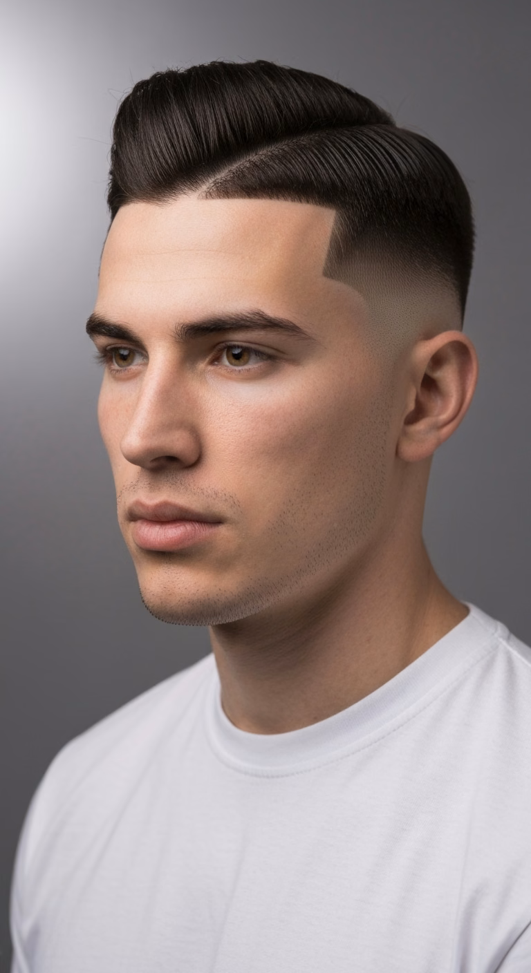 Skin Temple Fade - Temple Fade Haircuts for Men