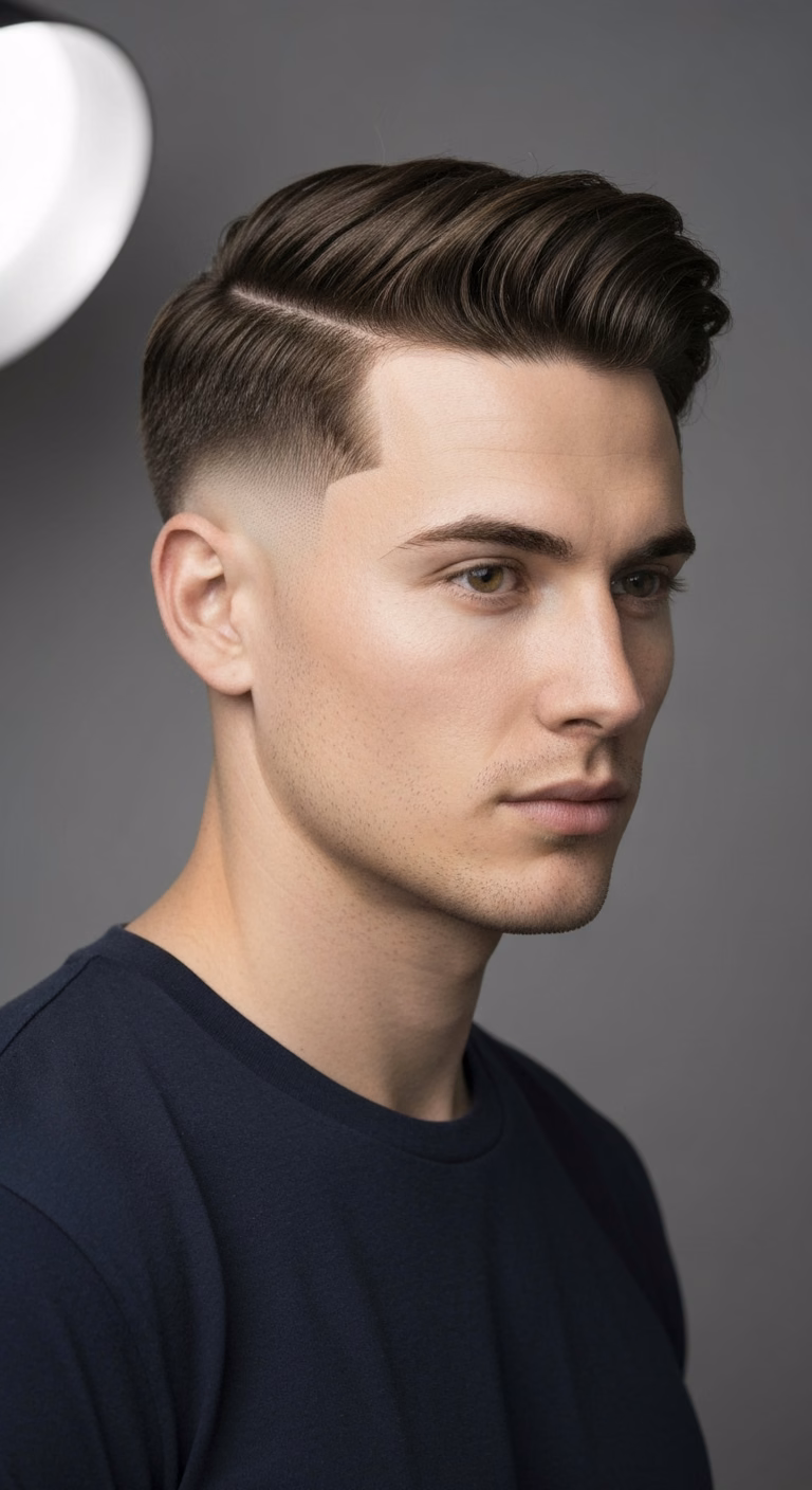 Temple Fade Edgar - Temple Fade Haircuts for Men