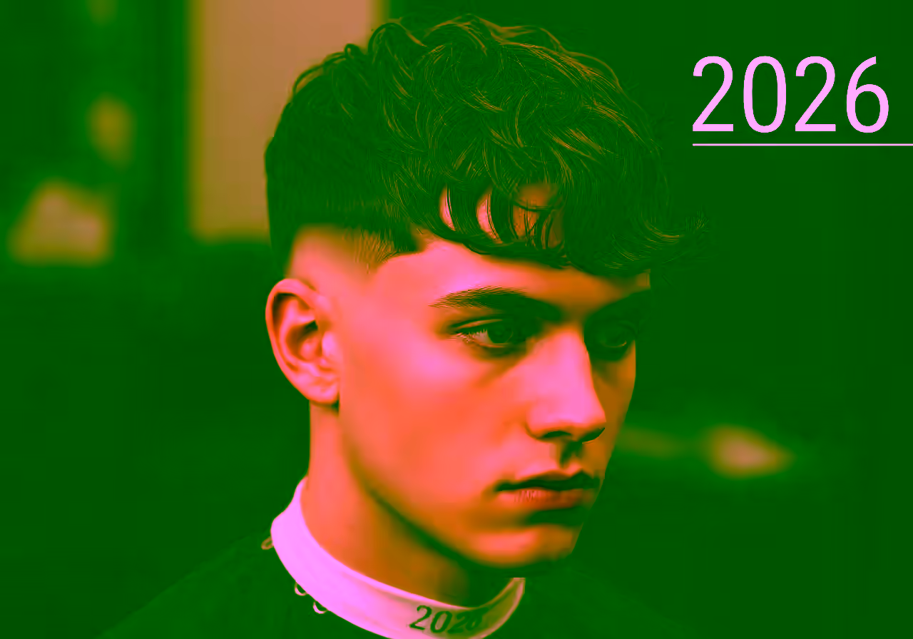 Textured Crop Curtain Fringe — textured crop haircut for men in 2026