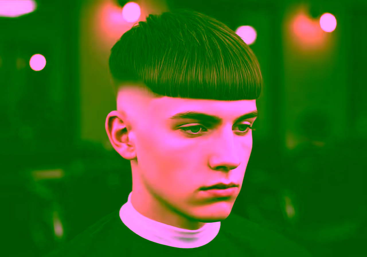 Textured Edgar Crop — textured crop haircut for men in 2026