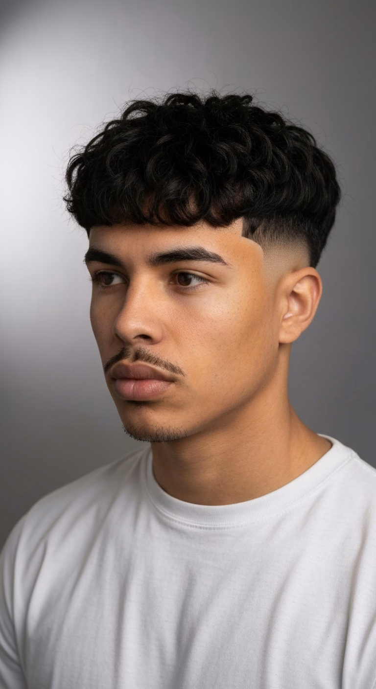 Caesar Cut with Textured Fringe — caesar cut for men in 2026