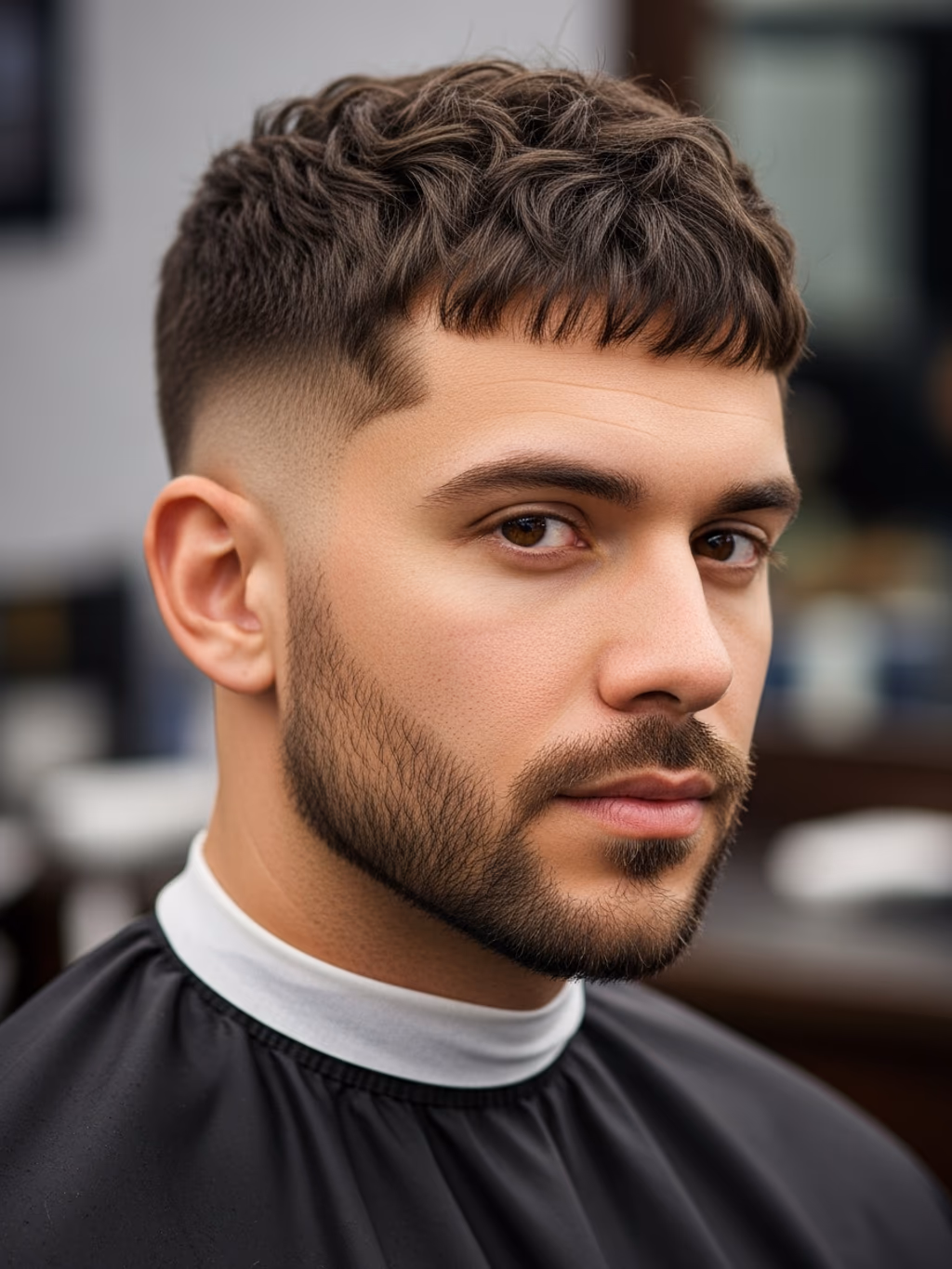 Tapered Textured Fringe — textured fringe for men in 2026