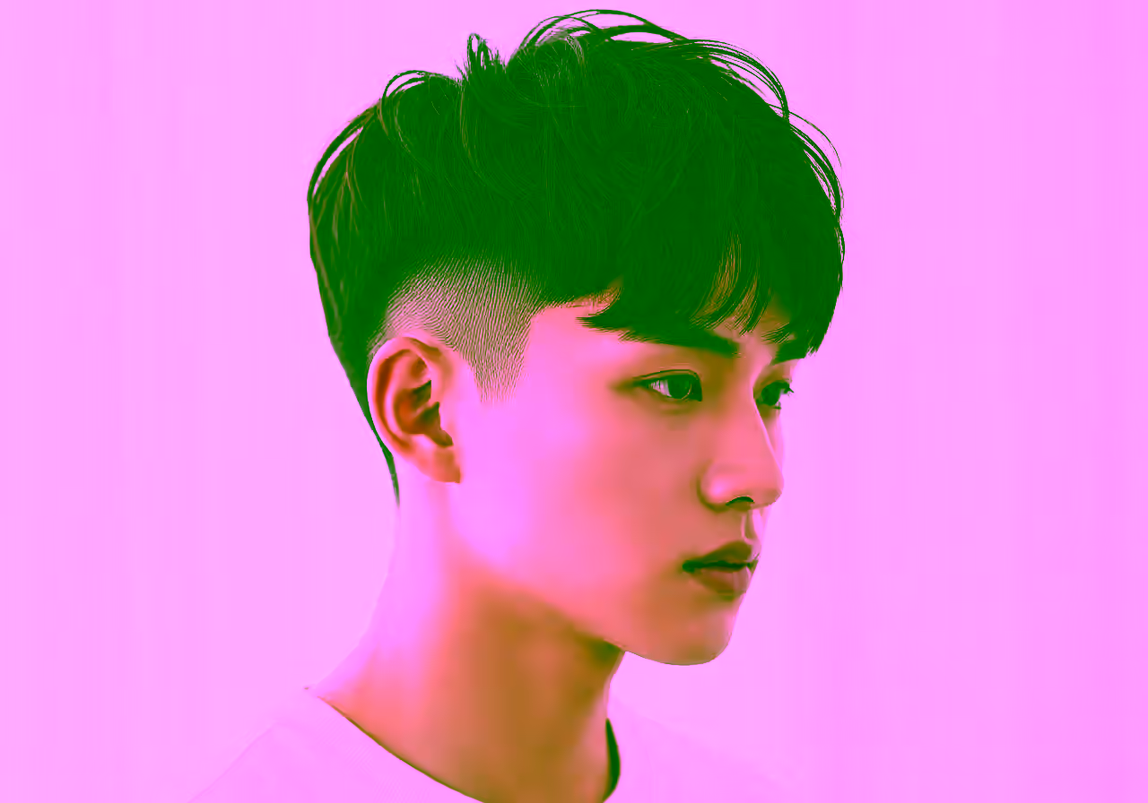 Medium Two Block — two block haircut for men in 2026