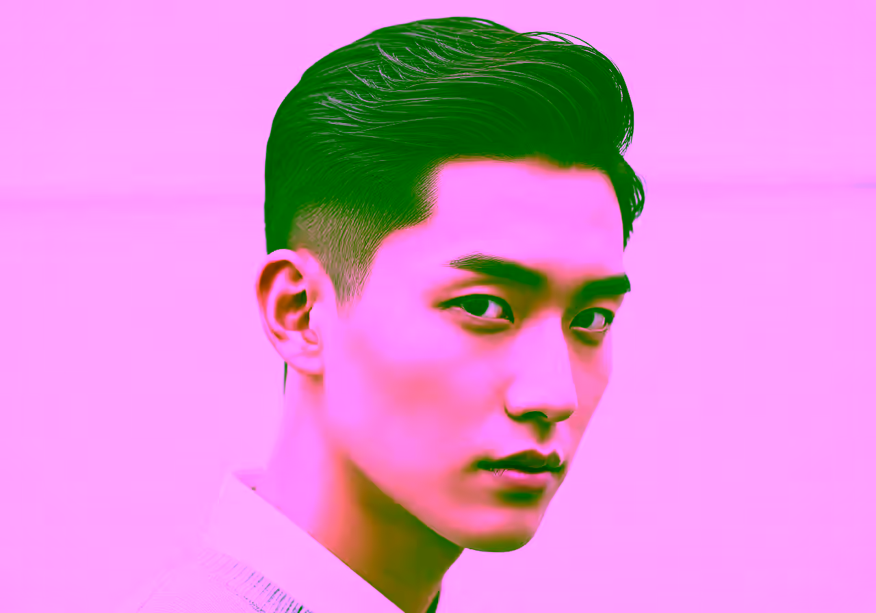Two Block Side Part — two block haircut for men in 2026