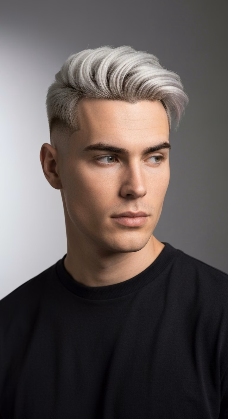 Geometric Hard-Part Undercut - Undercut Hairstyles for Men