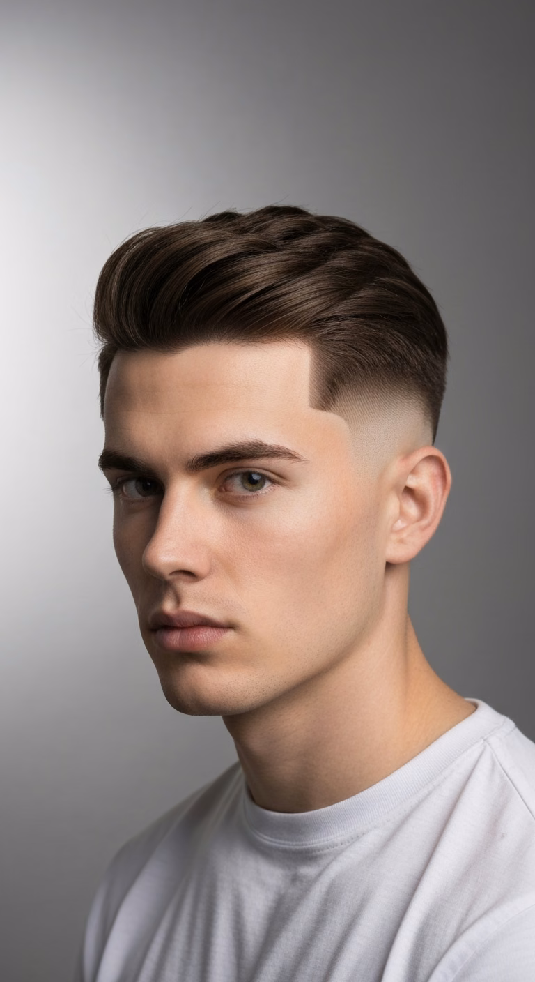 Business-Casual Undercut - Undercut Hairstyles for Men