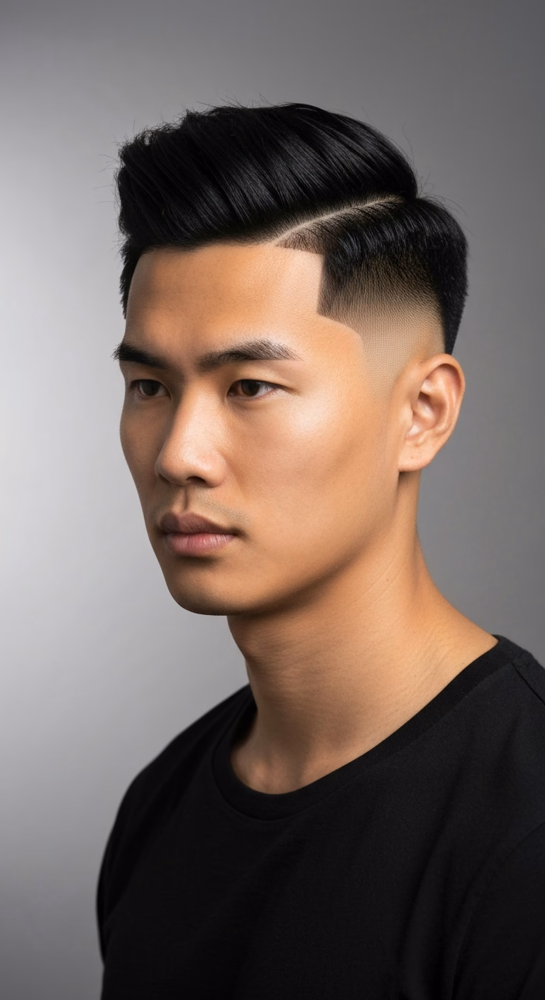 Two Block Asian — two block haircut for men in 2026