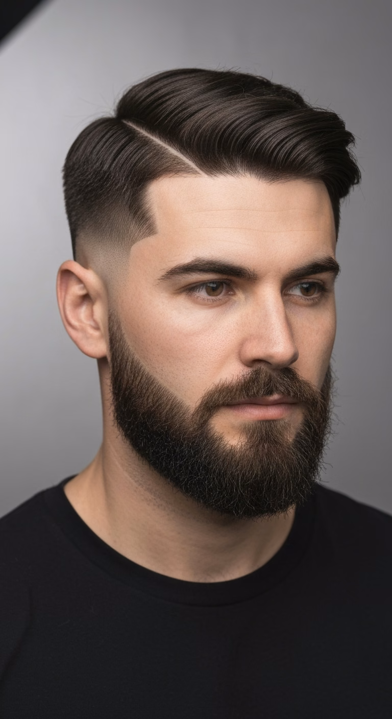 Textured Crop Forward Fringe Hide — for men experiencing hair loss or thinning in 2026
