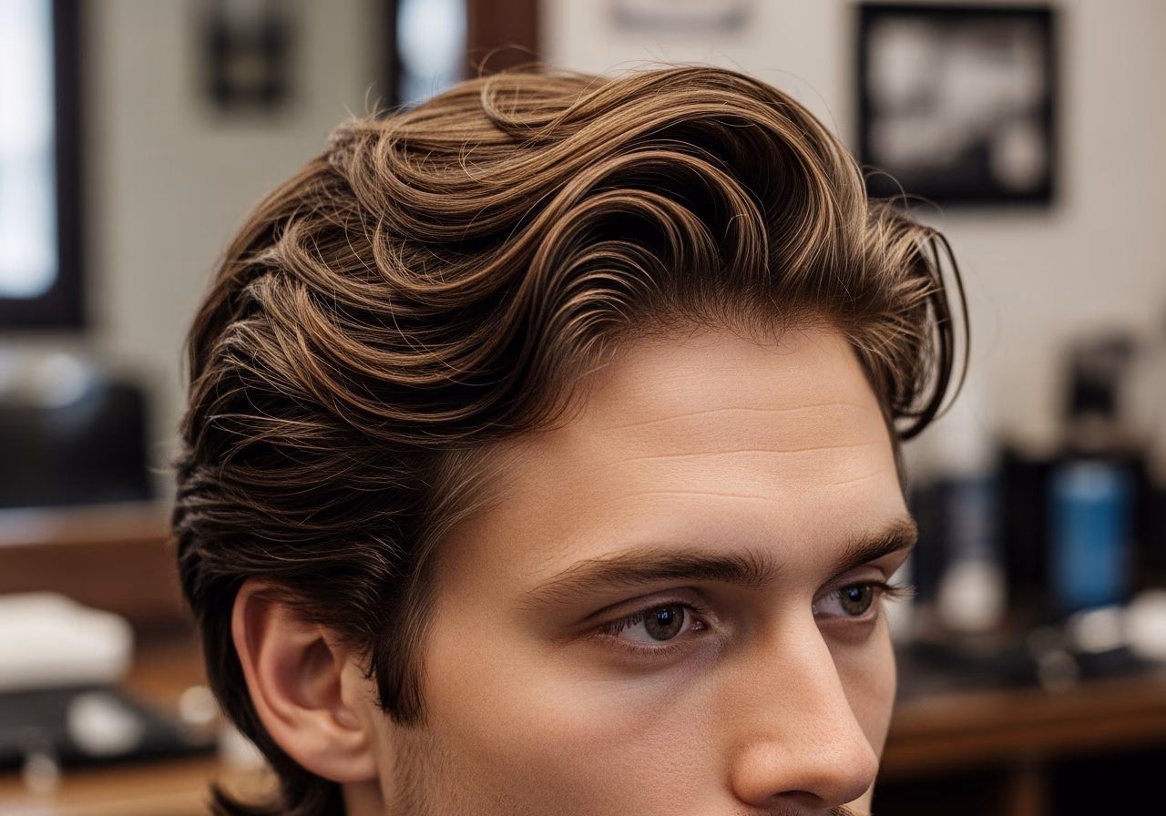 Wavy Blowout Texture — for men with wavy hair in 2026