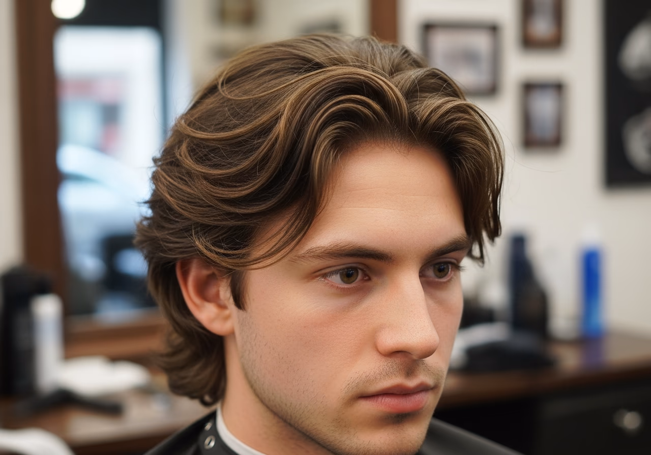 Wavy Fluffy Volume Cut — for men with wavy hair in 2026
