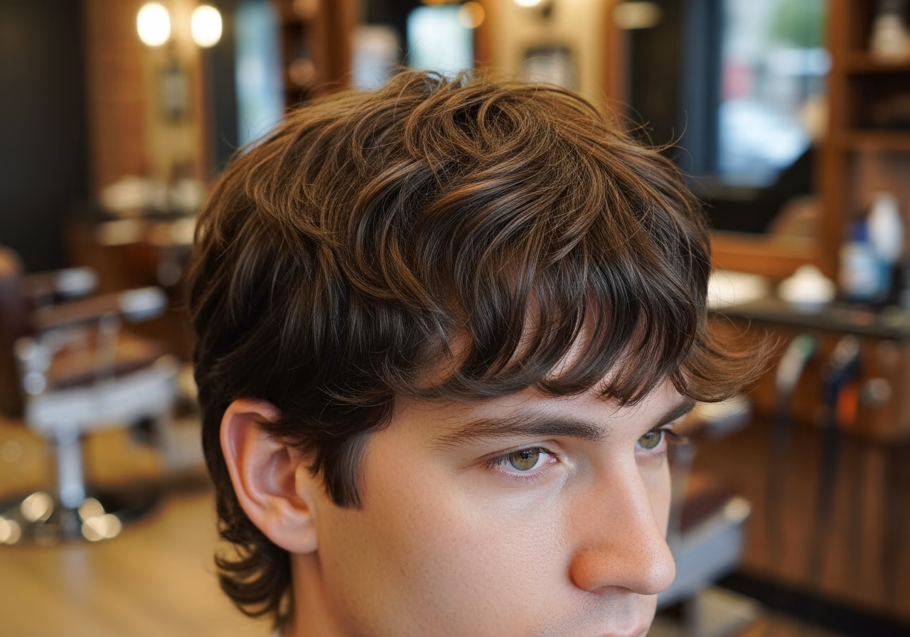 Wavy Textured Crop — for men with wavy hair in 2026