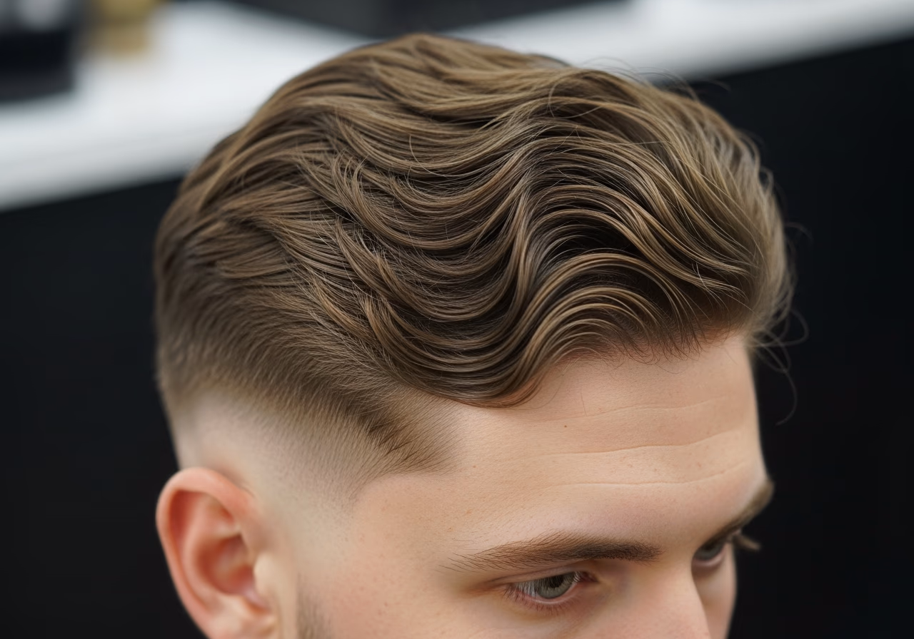 Wavy Undercut — for men with wavy hair in 2026