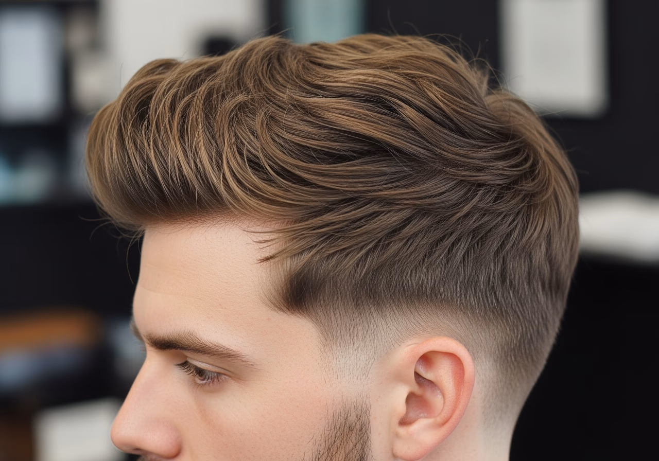 Wavy Volume Quiff — for men with wavy hair in 2026