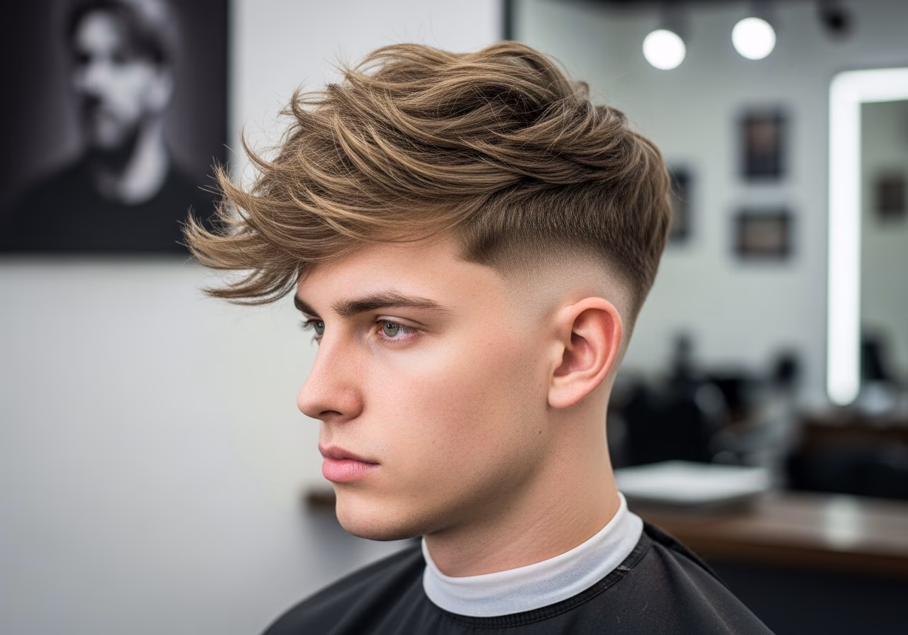 Tousled Wolf Cut — wolf cut for men in 2026