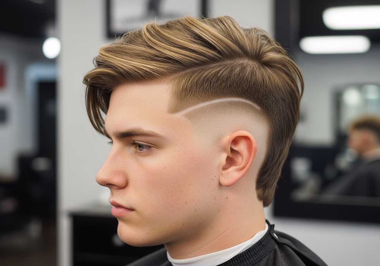 Wolf Cut Drop Fade — wolf cut for men in 2026