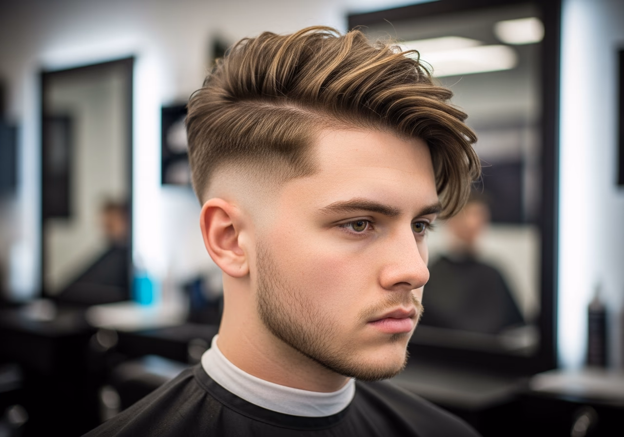 Wolf Cut Taper Fade — wolf cut for men in 2026