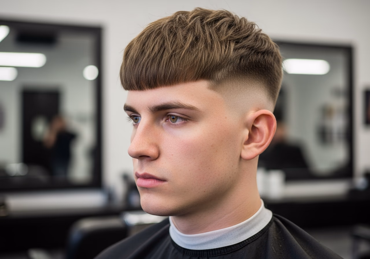 Wolf Cut with Fringe — wolf cut for men in 2026